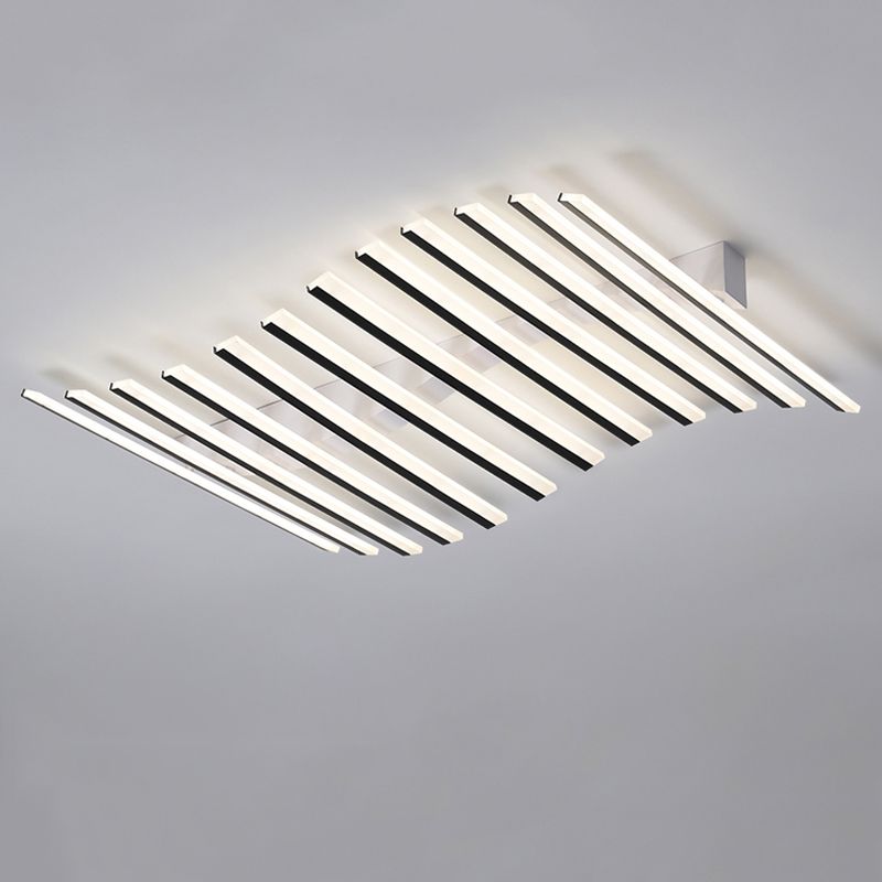 Modern Flush Mount Chandelier Linear Flush Mount Lighting Flush Mount Ceiling Lights