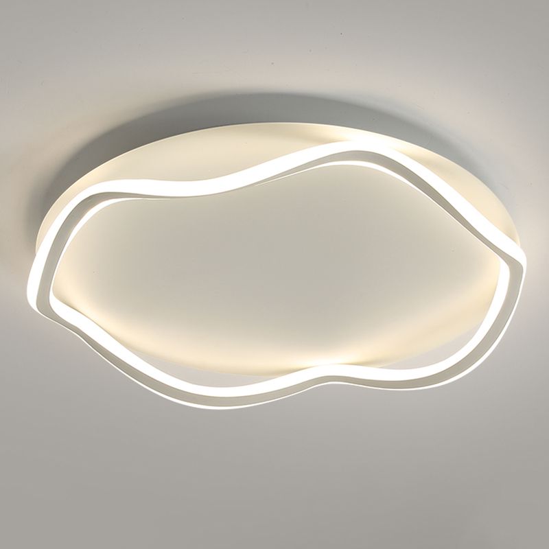 Luminaires de plafond encastrés de simplicité en aluminium pour salon salle à manger
