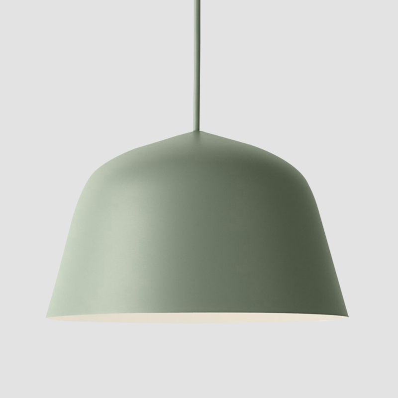 Metal Bowl Shape Hanging Pendant Light Nordic Suspension Pendant Light