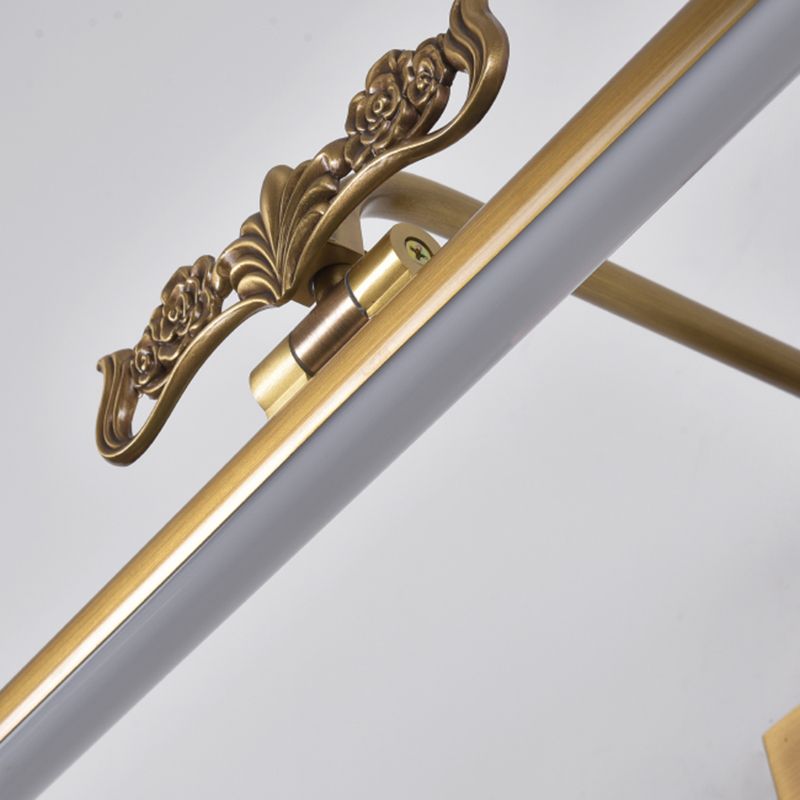 Modern Style Geometric LED Wall Lamps Metal 1-Light Mirror Wall Lighting Ideas