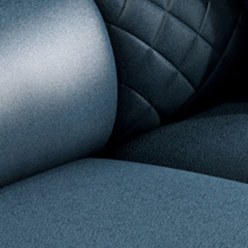 Faux leather Sectional Modern Stain-Resistant 4-Seater Sectional