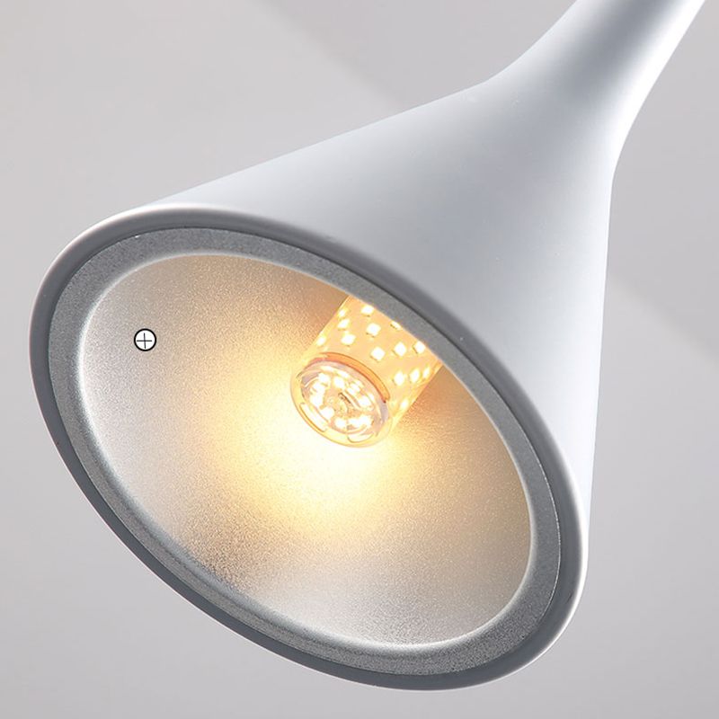 1 Lichthängeleuchte moderne Anhängerlampe mit Eisenschatten für Wohnzimmer