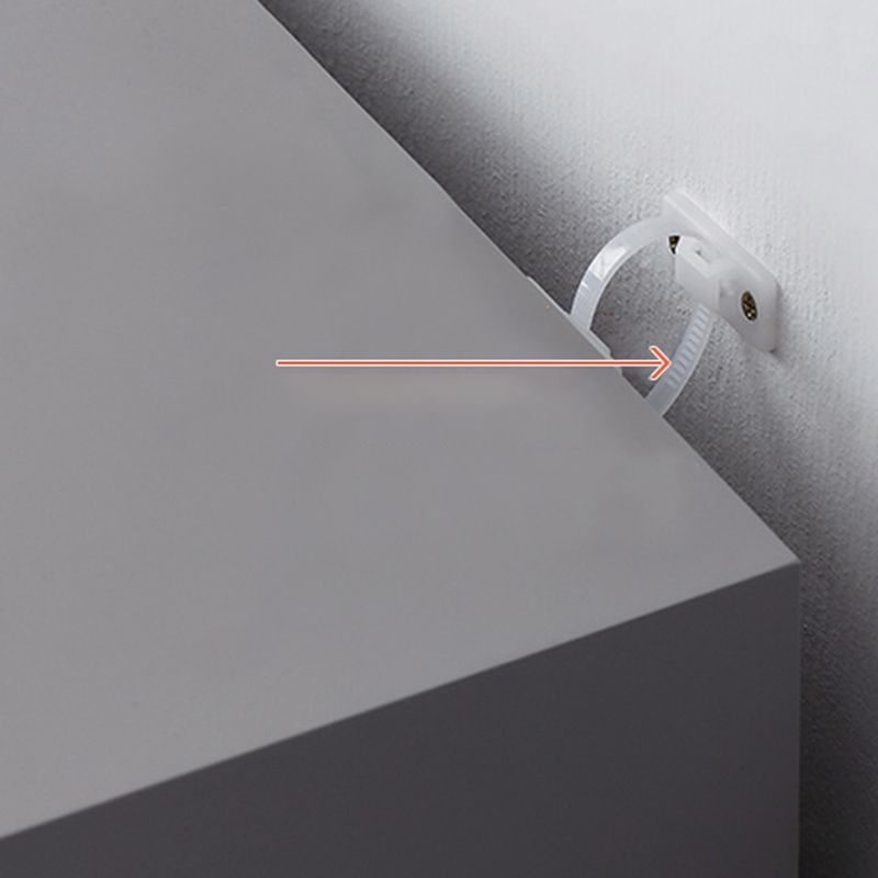 15.6-inch W Contemporary Storage Chest Manufactured Wood Dresser