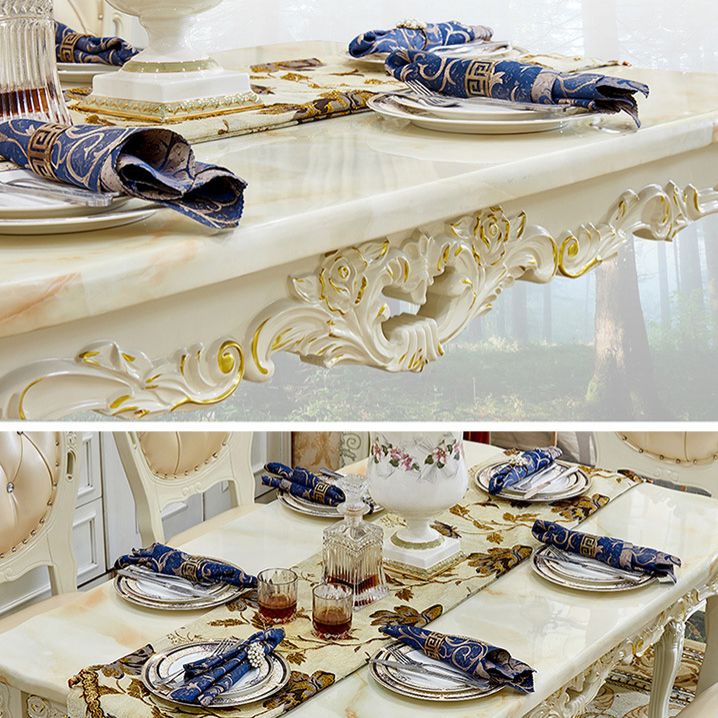 Victoria Rectangle Table Set 1/2/7 Pieces Dining Set for Home