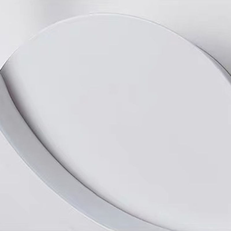 Luci da parete dell'ombra geometrica in metallo Moderno Simple Stile 1 Fun a monte della testa Flainia in bianco