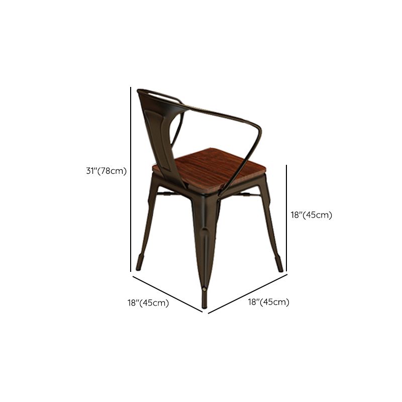 Industrial Dining Table Set 1/2/5 Pieces with Metal Base Kitchen Furniture Set