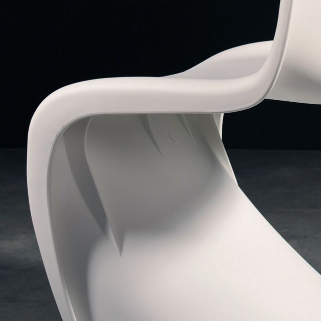 Moderne stijl eetkamerstoel plastic eetwarmeloze zijstoelen voor keuken