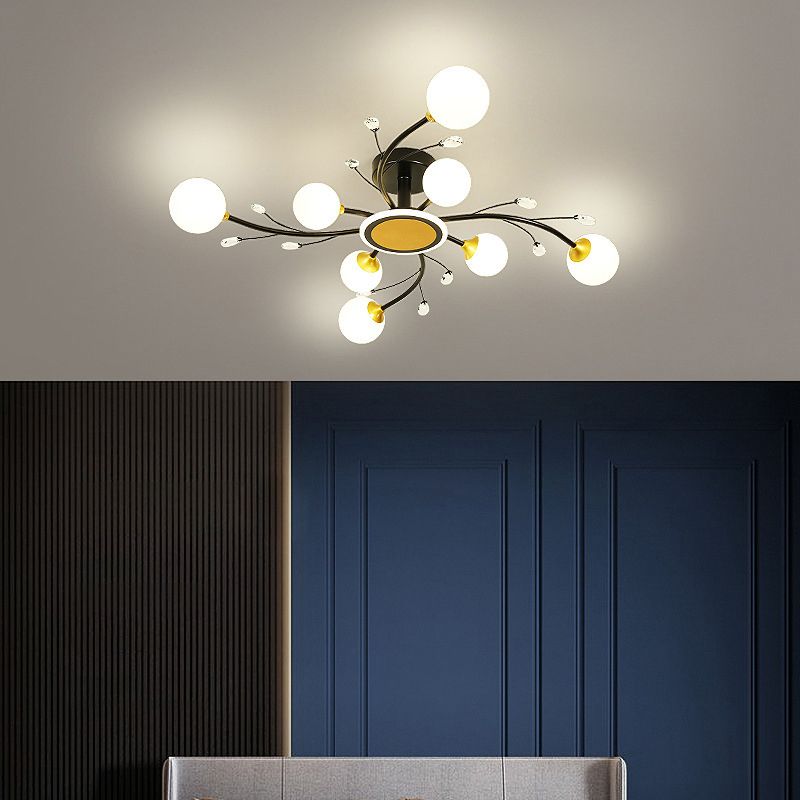 Flush Mount Ceiling Light Modern Fixture Flush Mount Lamp for Living Room