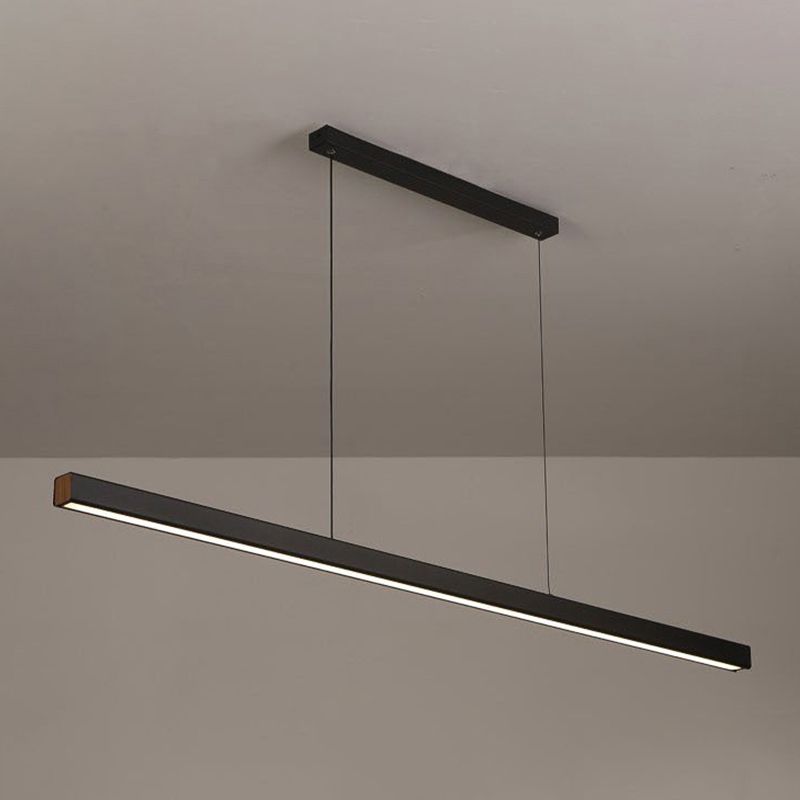 Simple Hanging Island Light Modern Metal LED Hanging Lighting Fixture for Sitting Room