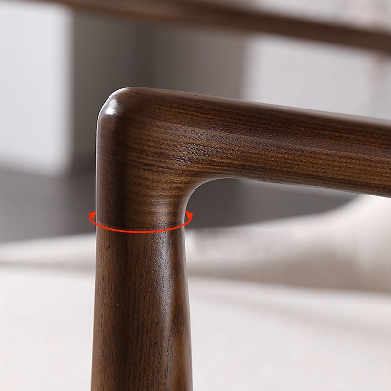 Nordic Arms Included with Pillow Round Arms Lounge Accent Chair