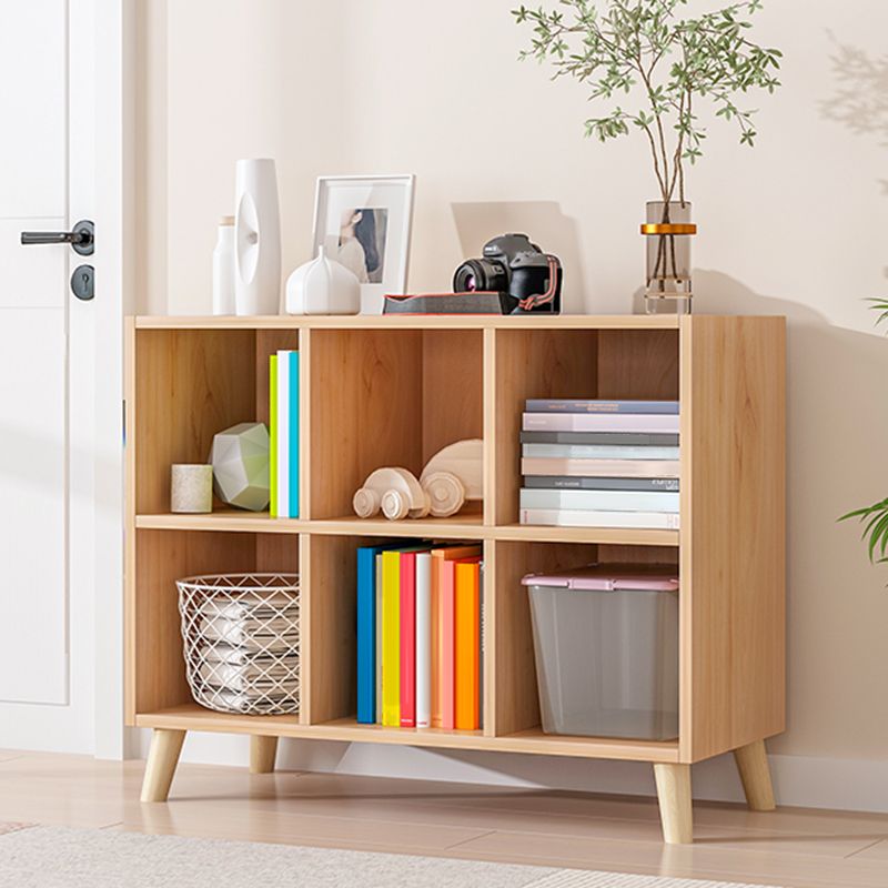 Cube Shelf Bookcase Engineered Wood Bookshelf for Study Room