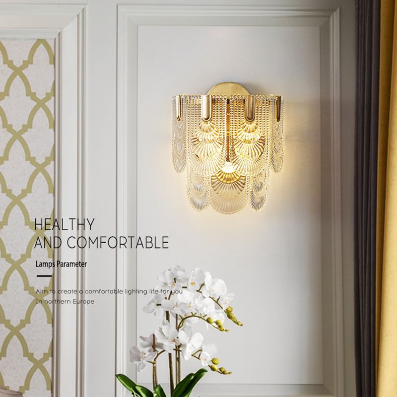 Multiple-Light Unique Sconce Light Modern Crystal Sconce Light Fixture