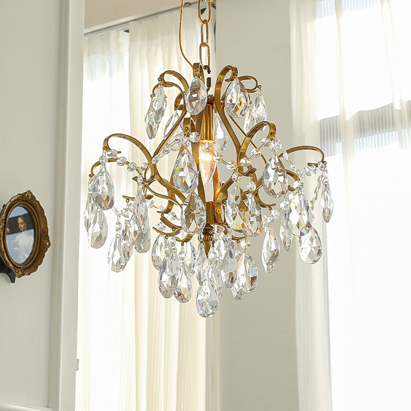 Lámparas colgantes de suspensión de múltiples lámparas de lámpara de lámpara de estilo americano para sala de estar para sala de estar