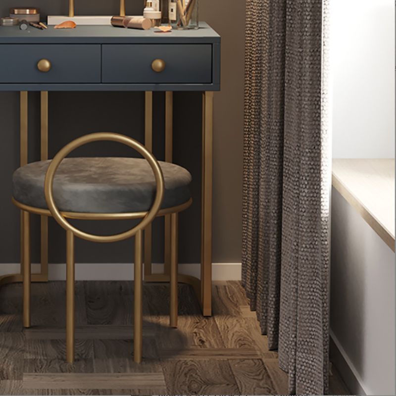 Wood Make-up Vanity 15.74" Wide Vanity Tables with 2 Storage Drawers