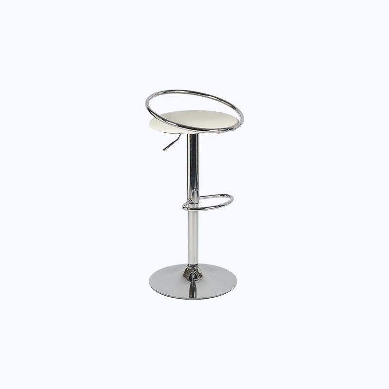 Indoor Metal Legs Bar Stool Adjustable Height Bar Stool with Footrest