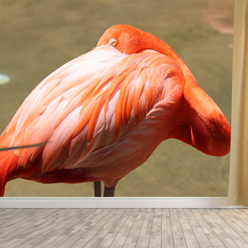 Tropical Style Wall Mural Washable Bedroom Living Room Wall Decor, Custom