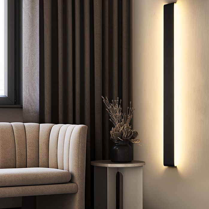 Moderne lineare Wandhalterung beleuchtet Acrylwandmontagebeleuchtung für Schlafzimmer