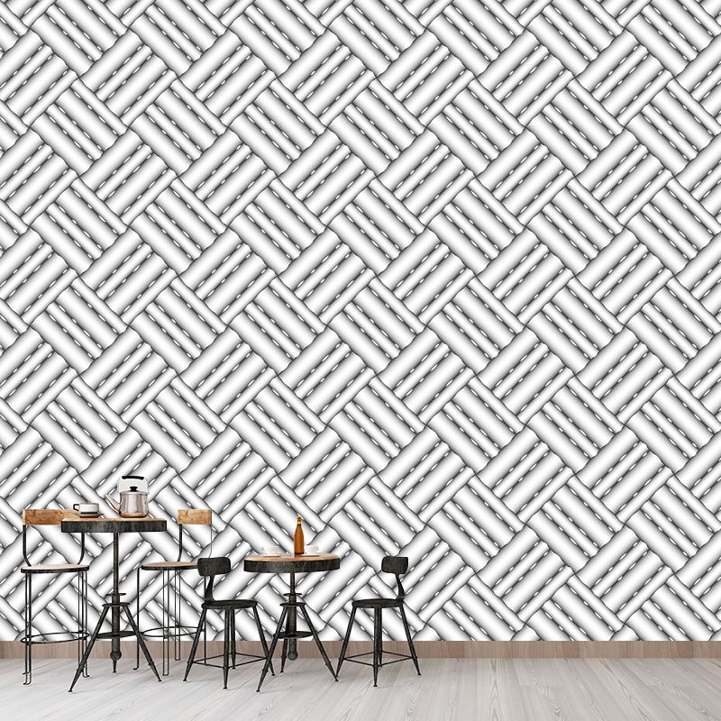 Square Illustration Wall Covering Eco-friendly Multiple Sizes Available