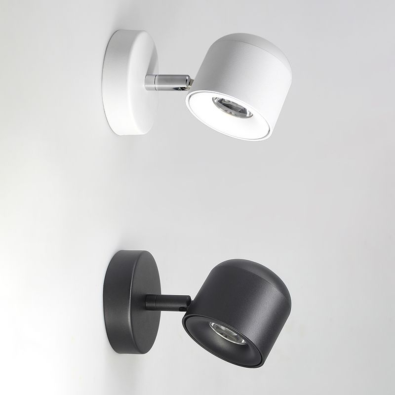 Armed Sconce Light Fixture Modern Minimalist Style Aluminum 1 Light Sconces