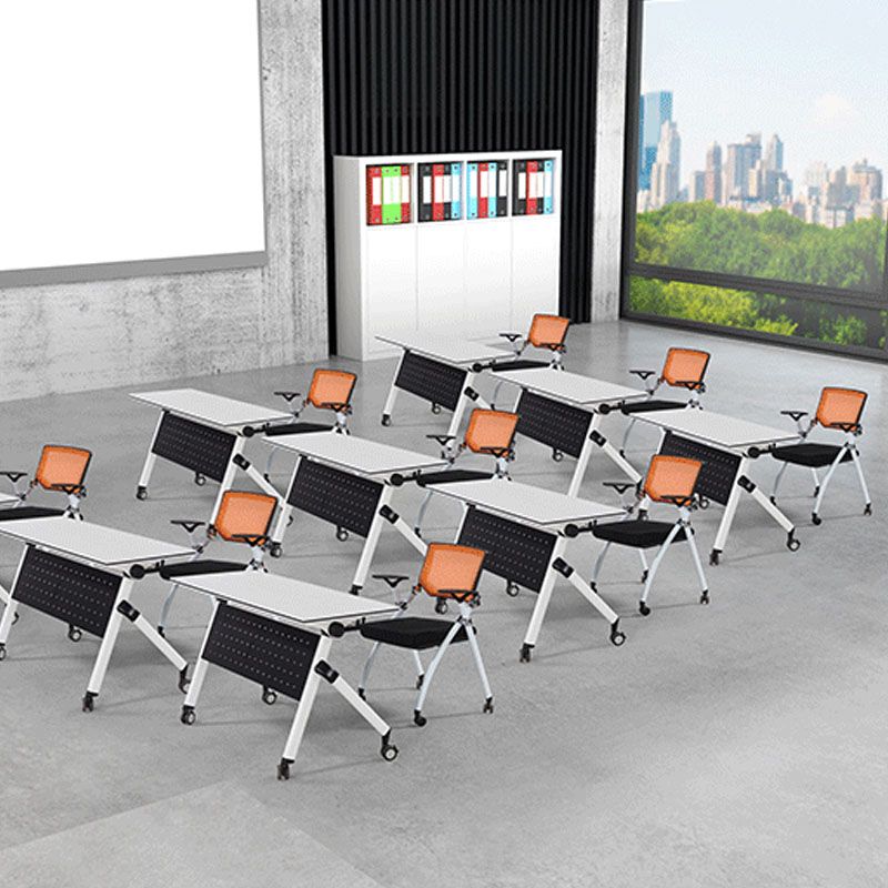 Modern Mesh and Plastic Desk Chair with Low Back Home Office Chair