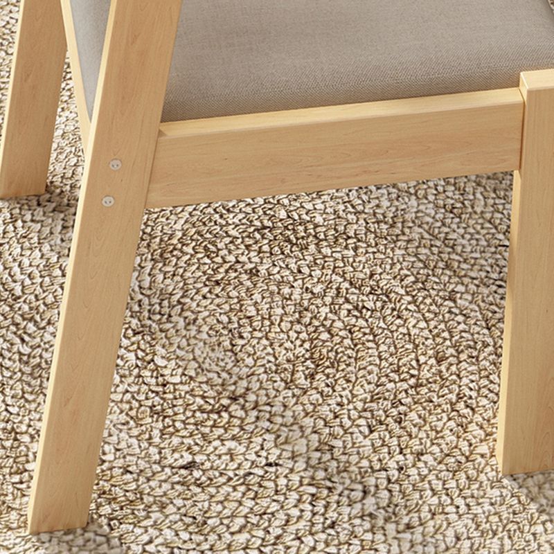 19.68" L x 19.68" W x 28.74" H Linen Arm Chair Accent Armchair for Living Room