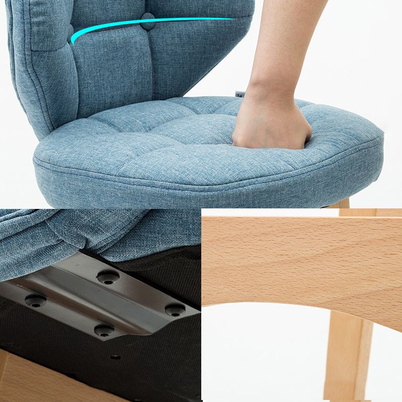 Taburete de bar de estilo escandinavo con respaldo bajo y patas de madera para restaurante y bar