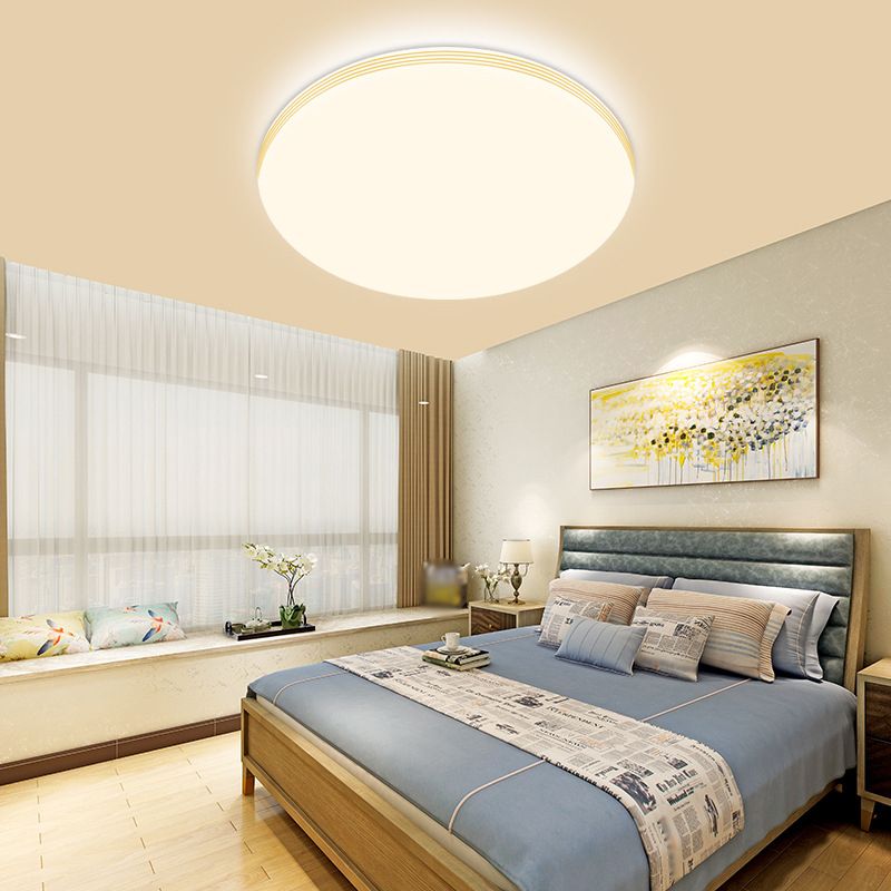 Geometrie Vorm LED-plafondlamp Modern acryl 1-lichts inbouw voor woonkamer