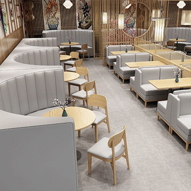 Wood Kitchen Dining Side Chair Upholstered Armless Dining Chairs