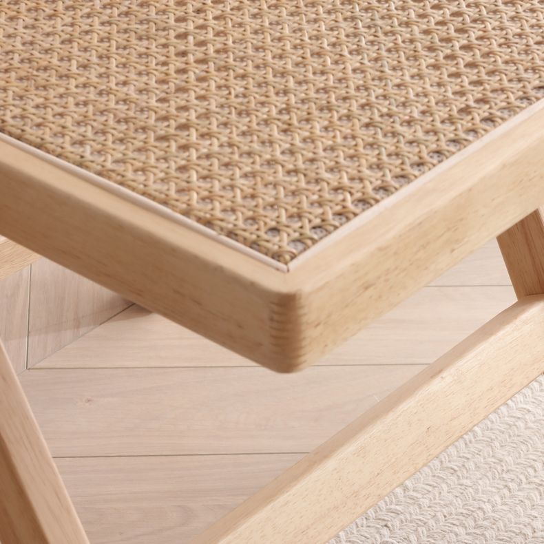 Silla de comedor de estilo escandinavo, silla de comedor de madera con respaldo abierto para restaurante
