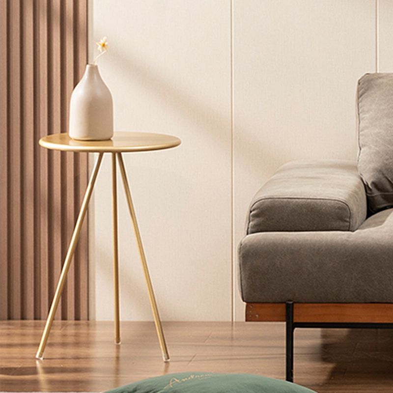 21.6"/27.5"Tall 3 Legs Round Ironcraft Table Top Coffee Table