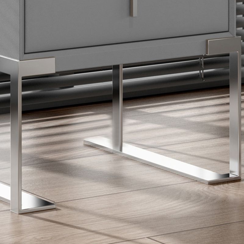 Modernism Drawer Storage Night Table Wood Bed Nightstand with Drawer