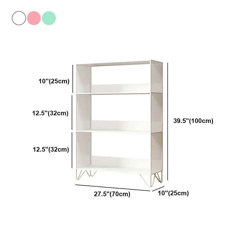 Scandinavian Metal Bookshelf Etagere Shelf Bookcase for Study Room