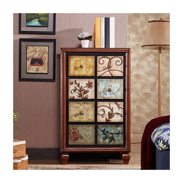 15.6-inch W Traditional Storage Chest Solid Wood Storage Chest Dresser