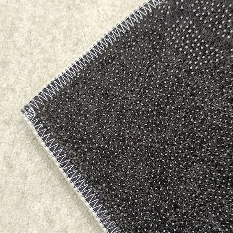 Modern Area Carpet Leisure Contrast Panel Indoor Rug Polyester Rug with Non-Slip Backing