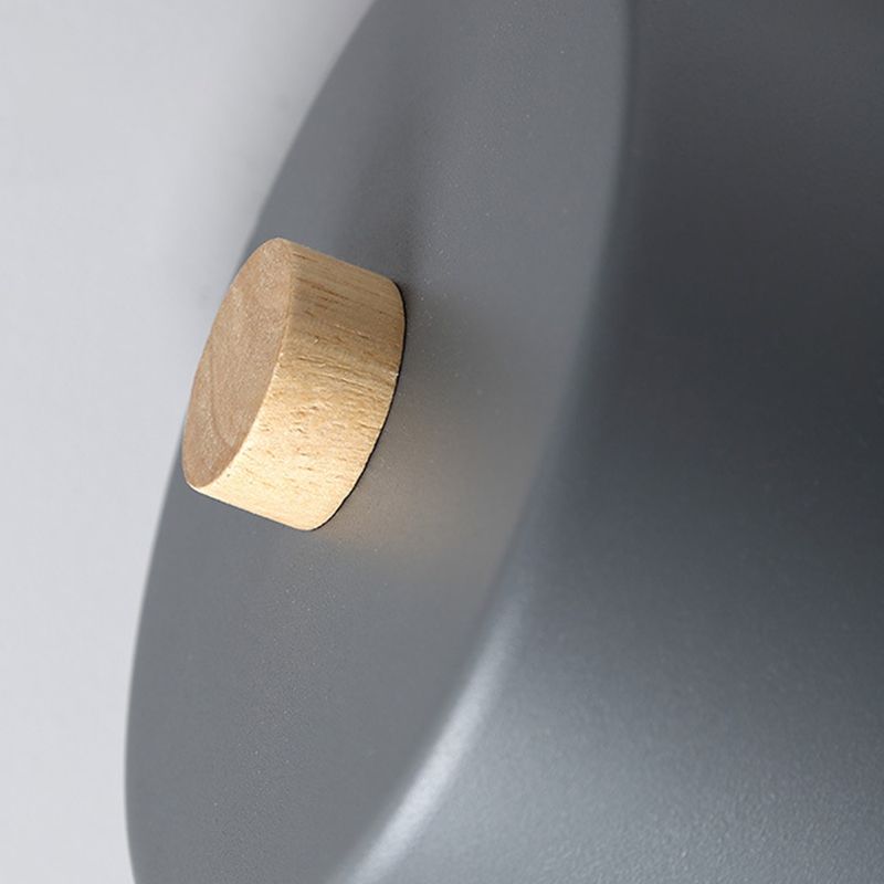 Bedroom Wall Mounted Light Fixture Nordic Style Wall Sconce Lighting with Cylinder Metal Shade