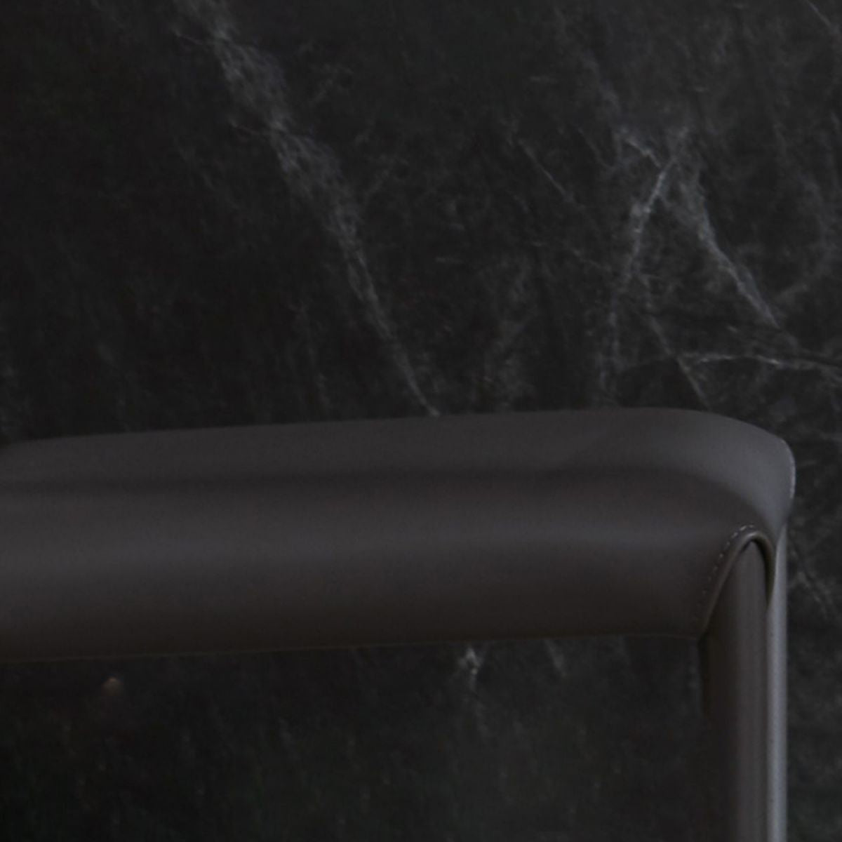 Designer Style Hotel Wingback Chair Leather Matte Finish Dining Chair