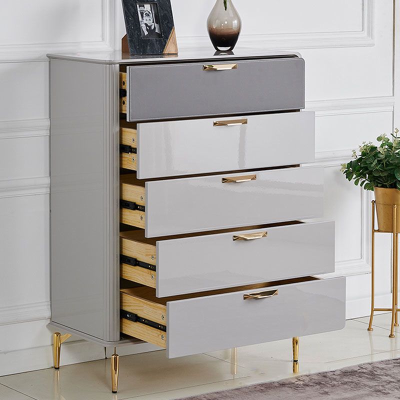 Classic Glam Storage Chest Manufactured Wood 15.75-inch W Dresser