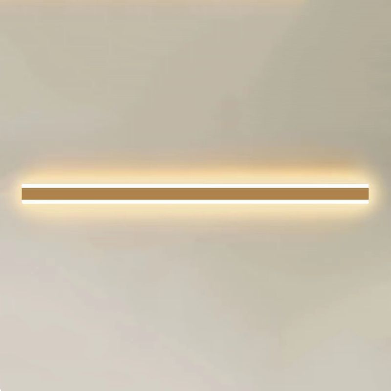 Lineare Form Metallwandbeleuchtung moderner Stil Einer Licht Wandleuchte Leuchte