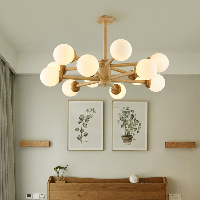 Globe Chandelier Pendant Light Modern Multi-Head Chandelier Lamps Fixtures for Living Room