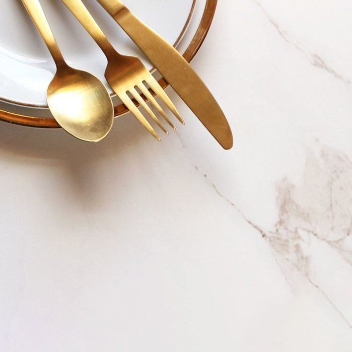 1/3/4 Pieces Marble Bar Table Set Glam Matte Finish Bar Stool and Table Set