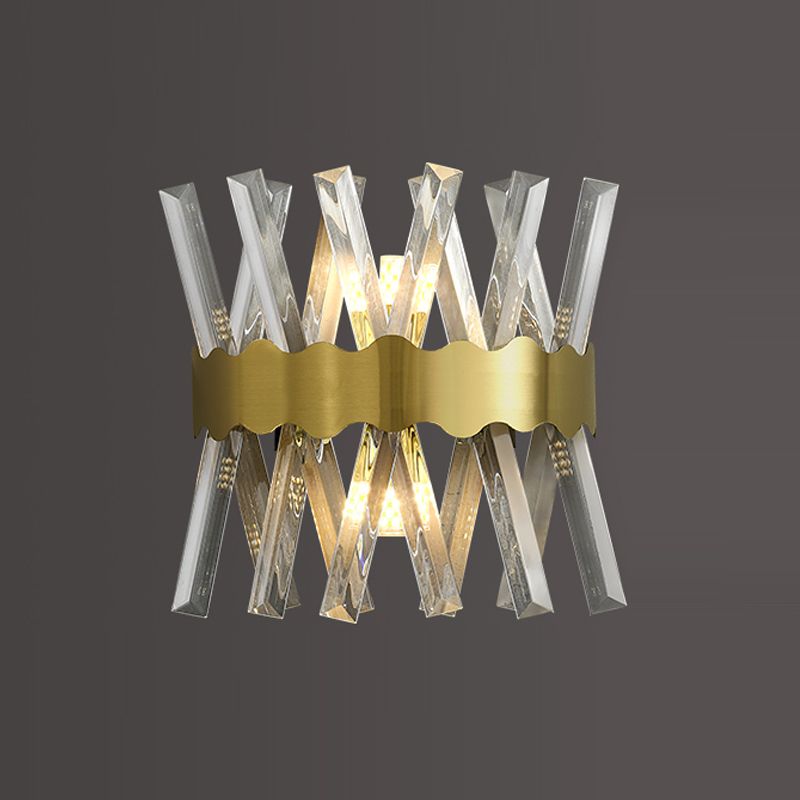 Modern Wall Light Sconce Creative Crystal Wall Light Fixture for Bedroom