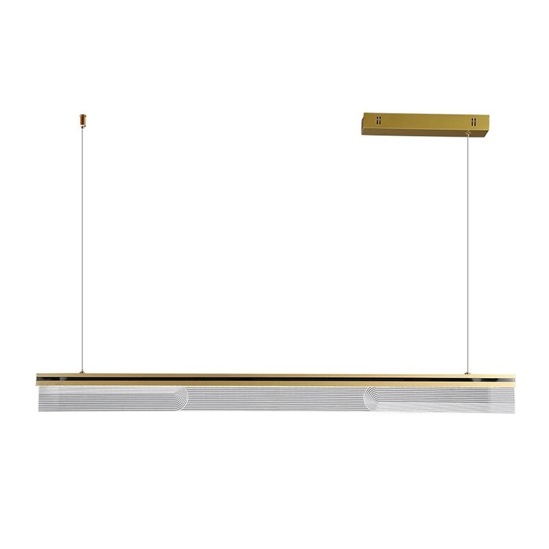 Acrylic Island Pendant Modern Style Island Light Fixtures for Dining Room