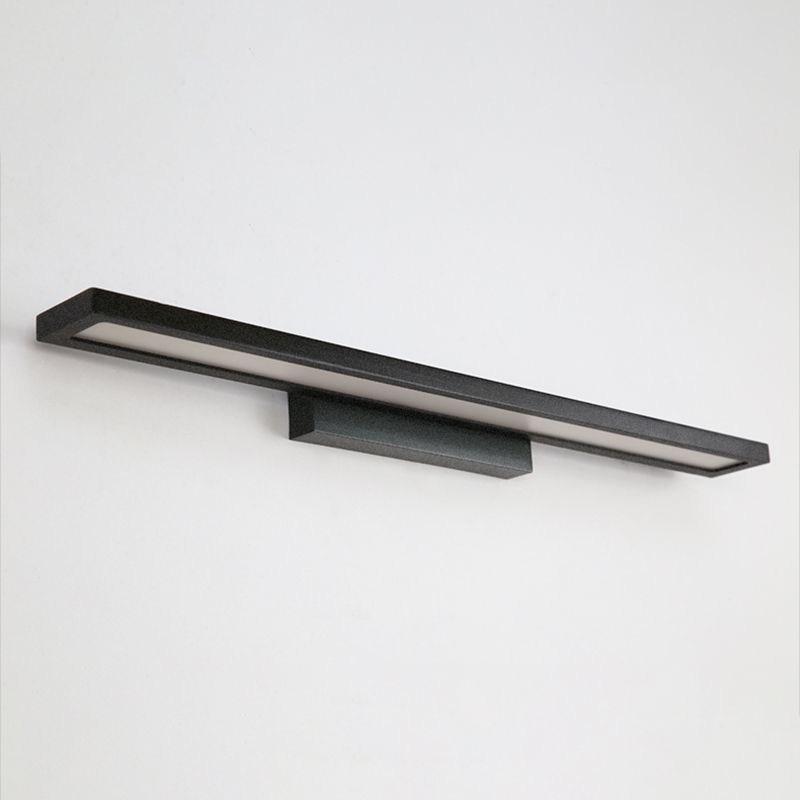 Rectangle Sconce Light Fixture Modern Metal 1 Light Wall Light Fixture