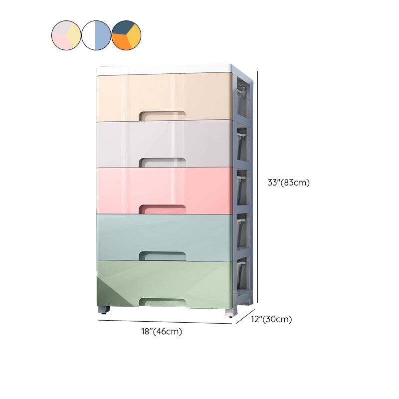 Non-Hanging Armoire with Drawer Contemporary Storage Cabinet