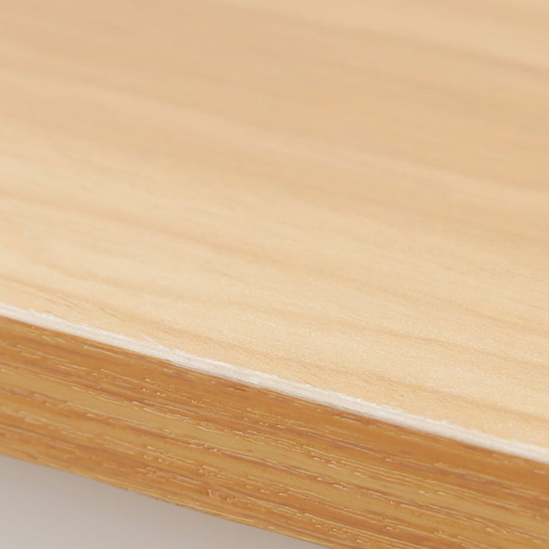 Industrial Metal Trestle Base Bar Table Rectangle Wood Top Counter Height Table