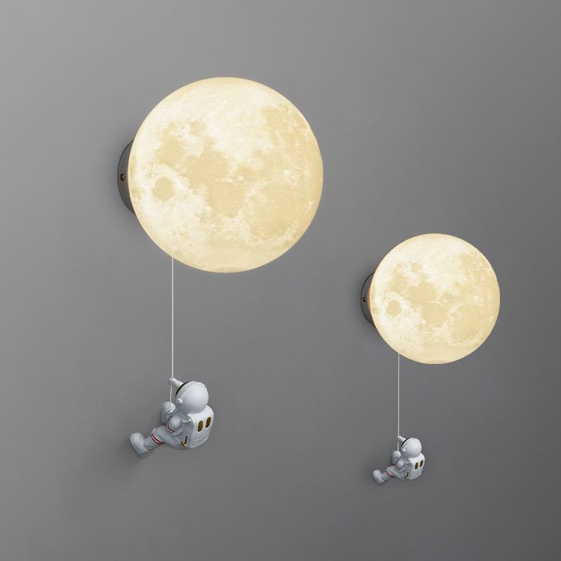 Kid Room One Head Wandleuchter Astronauten Boy Room Wandmontage Leuchte Leuchte