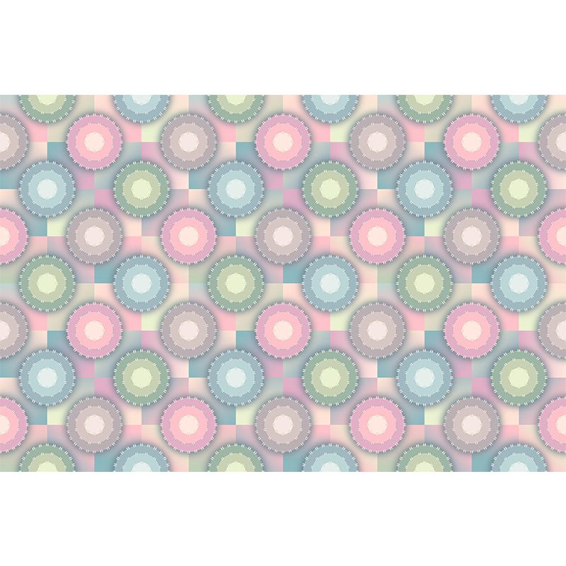 Living Room Home Decoration Wall Mural Geometry Mildew Resistant Wall Art