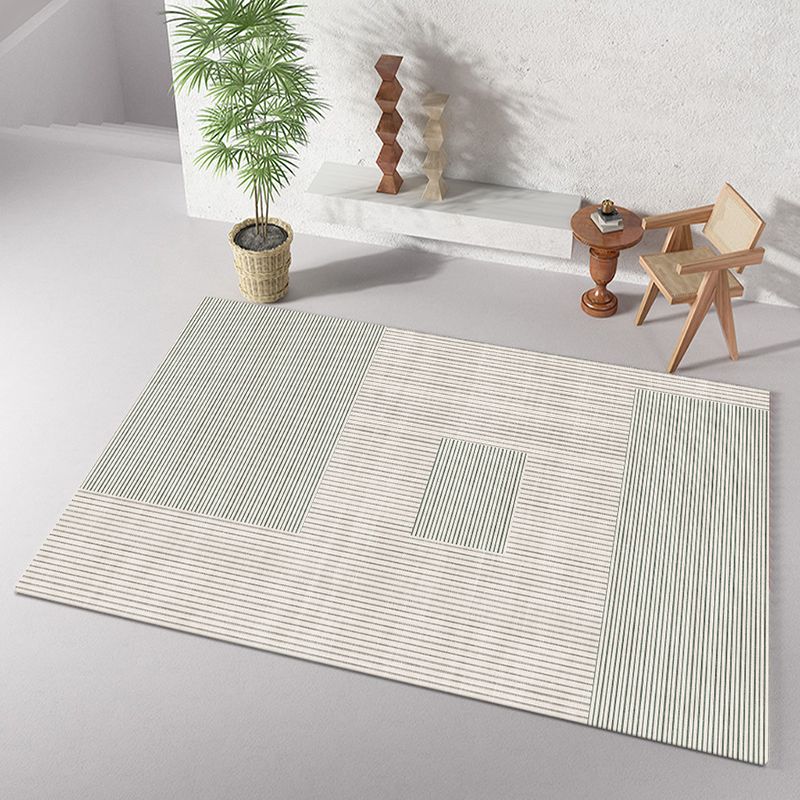 Artistic Carpet Modern Indoor Rug Washable Polyester Stain Resistant Carpet for Home Decor