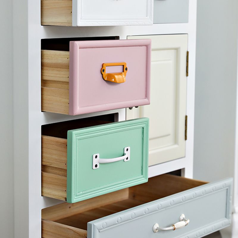 14.82-inch Width Storage Chest Nautical Dresser with 8 Drawers