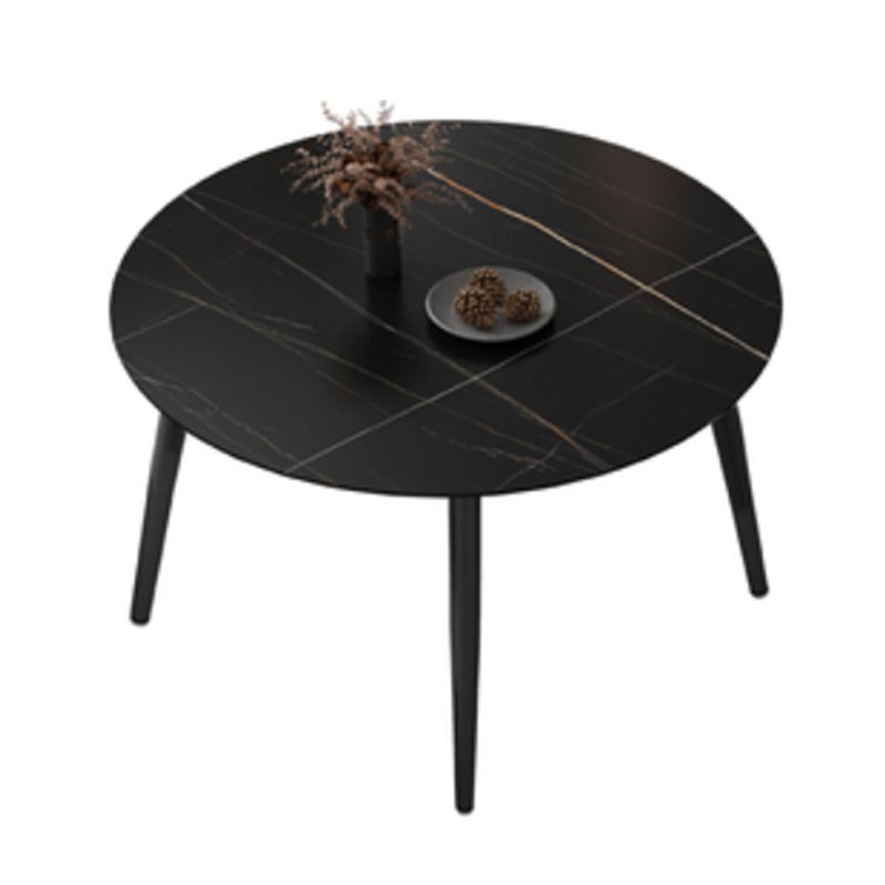 Modern Stone Round Dining Table Set 1/2/4 Pieces Dinette Set